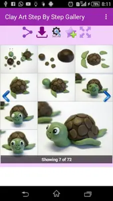 Clay Art Step by Step android App screenshot 1